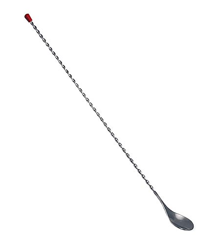 BarConic Red Knob Bar Spoon - 50cm - CASE OF 40