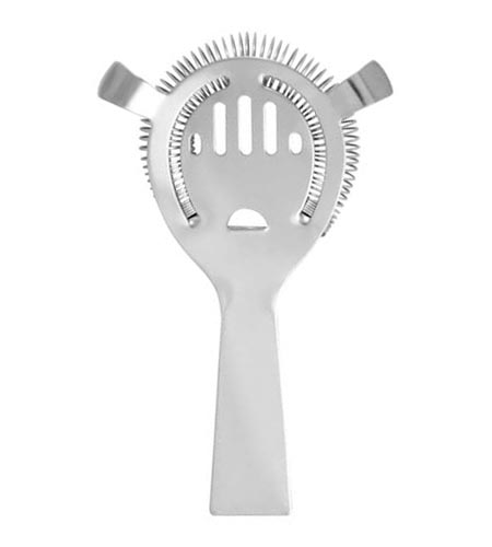 Cocktail Strainer - 2 Prong Stainless Steel - CASE OF 12