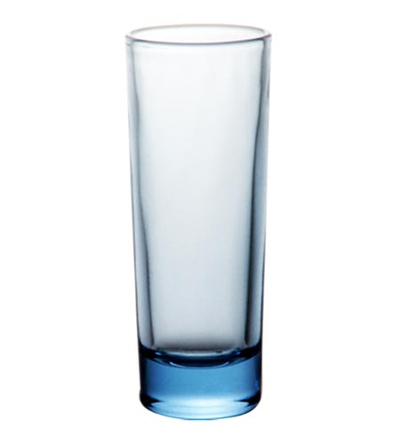 BarConic Shooter Glass Tall Light Blue 2 Oz - CASE OF 72