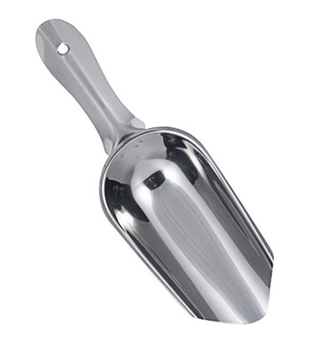 10 oz. Stainless Steel Ice Scoop - CASE OF 12