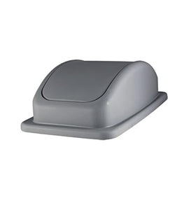 Space Saver Trash Can Lid, Grey - CASE OF 4
