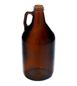 Amber Glass Beer Growler - 64oz - CASE OF 6