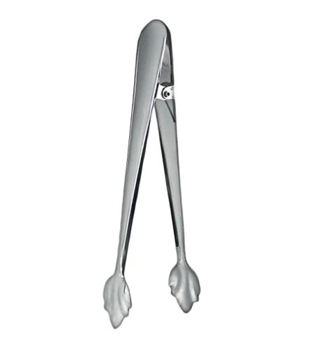 Ice Tongs Spring Loaded Leaf Design - 7 3/4 inches - CASE OF 72