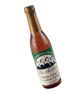 Cordial Syrup - Fee Brothers Ginger - Warm 4/5 Pint - CASE OF 12