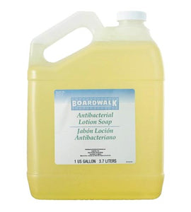 Boardwalk Liquid Hand Soap Antibacterial Pourable 1 Gallon Bottle - CASE OF 4