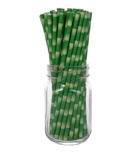 BarConic Paper Straws - Bamboo - CASE OF 20 / 100 PACKS