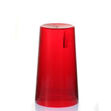 RED STACKABLE PEBBLED TUMBLERS - 12oz