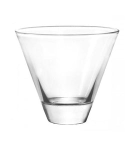 BarConic Stemless Cocktail/Martini Glass 8 oz - CASE OF 36