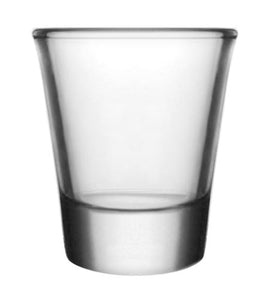 BarConic Clear Thick Base Shot Glass 1.5 oz - CASE OF 72