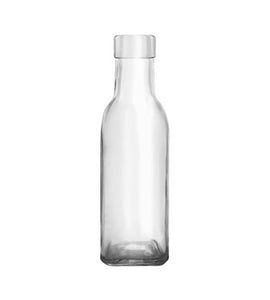 BarConic Antique Oil - Vinegar - Mixer Square Glass Bottle - 6oz - CASE OF 24