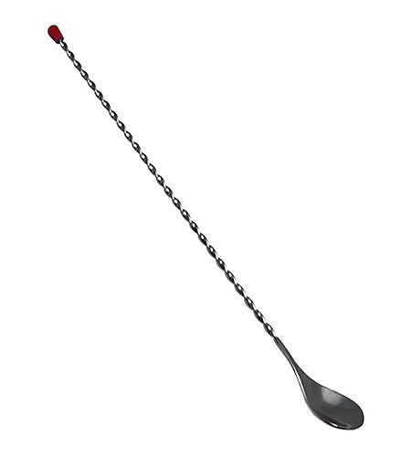 BarConic Red Knob Bar Spoon - 40cm - CASE OF 40