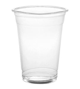 BarConic 12oz clear plastic drink glasses - CASE OF 20 / 50 PACKS