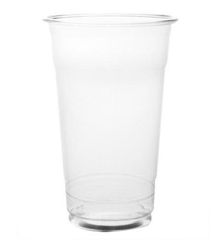 BarConic 9oz clear plastic drink glasses - CASE OF 20 / 50 PACKS