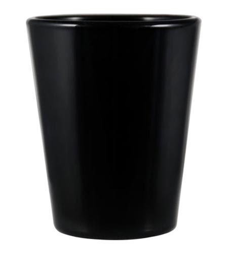BarConic Shot Glass Black 1.75 oz - CASE OF 72