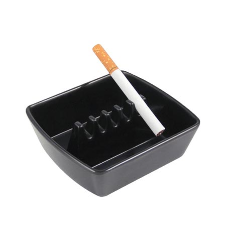 cigarette holder ashtray Modern Square Black Plastic Ashtray cigarette holder ashtray Modern Square Black Plastic Ashtray