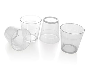1.5OZ CLEAR PLASTIC SHOT GLASSES