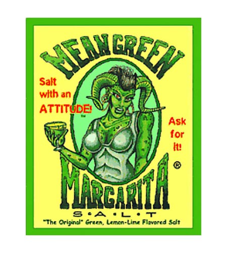 Mean Green Margarita Salt  (1 lb Pouch) - CASE OF 18