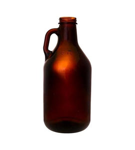 Amber Glass Beer Growler - 32oz - CASE OF 12