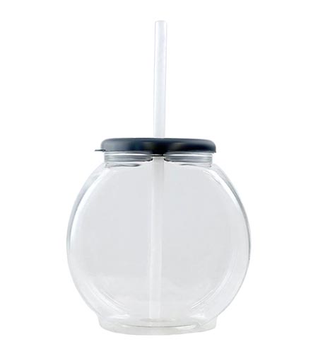 BARCONIC® DRINKWARE FLAT SIDED FISHBOWL - 40 OUNCE