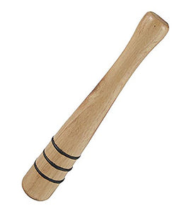 Wood Muddler with Grip Bands - CASE OF 12
