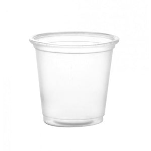 BarConic Clear Fishbowl Plastic Drinkware - 20 Ounce - with Lid and Straw
