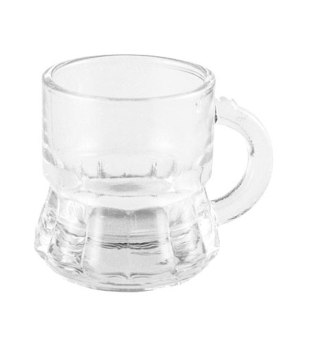 Mini Mug - Clear Shot Glass - 1 oz  - CASE OF 12