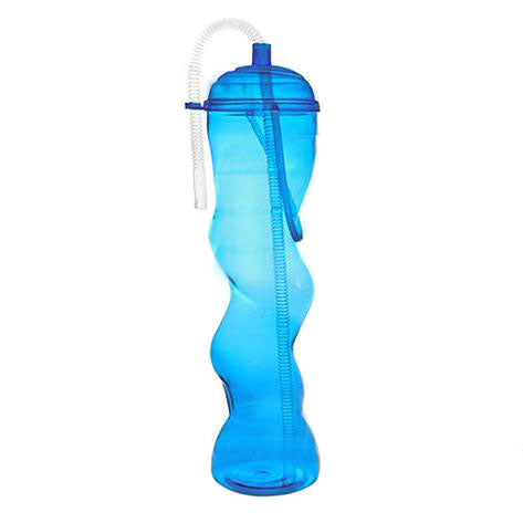 Buy BarConic Twisted Party Yard Cup with Lid & Handle