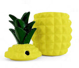 BARCONIC® TIKI DRINKWARE - CERAMIC PINEAPPLE WITH LID - 20 OUNCE